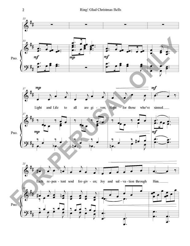 Ring Those Christmas Bells - Chimes Sheet Music | Ryan Murphy | Choir  Instrumental Pak